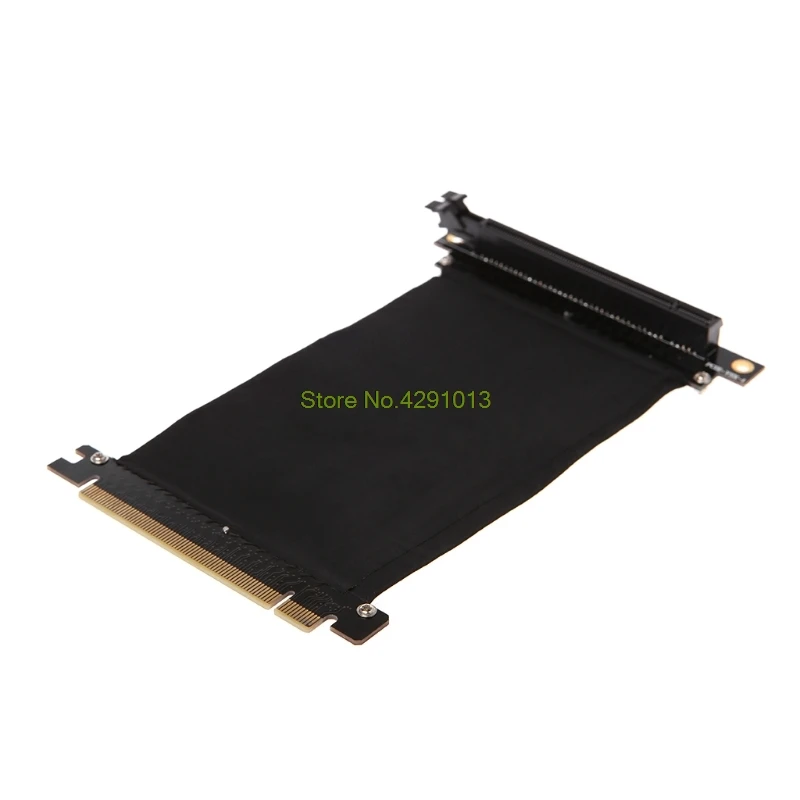 

PCI Express3.0 16x High Speed Riser Card Flexible Cable Extension Adapter-Angled Drop Shipping Support