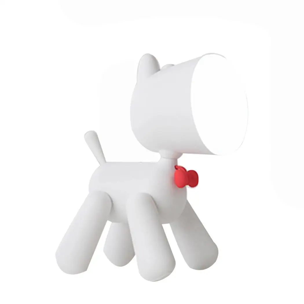 

Creative Child Night Light Cartoon Two-mode Bedroom, Desk, Dormitory Dog Control LED DC 5V Lamp Battery