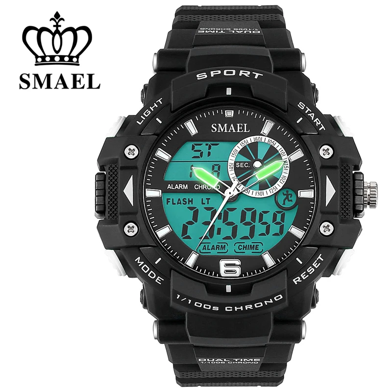 Popular SMAEL Military Watches Men LED Digital Army Sport Watch 30M Waterproof Dive Men s Wrist