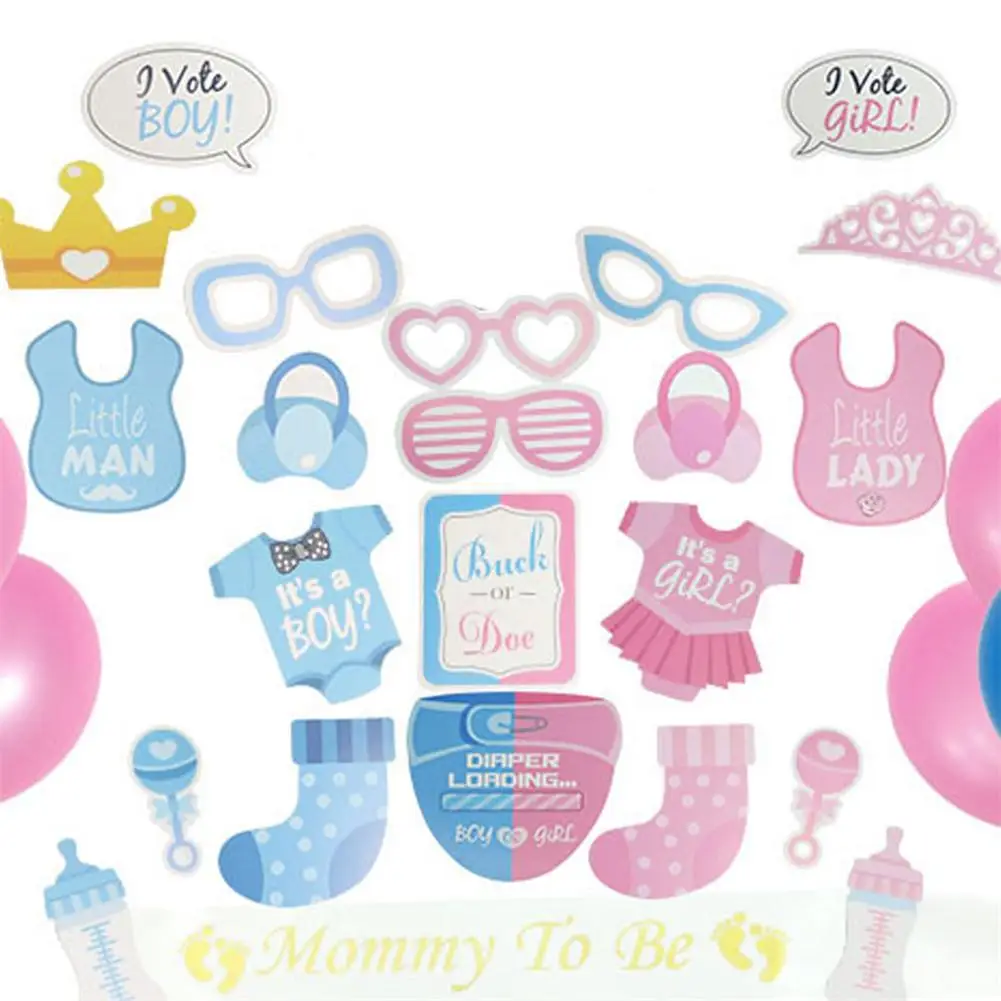 

Baby Boy or Girl Latex Balloons Confetti Set 1st Birthday Party Decoration Kids Happy Birthday Balloon 1 Year Decor