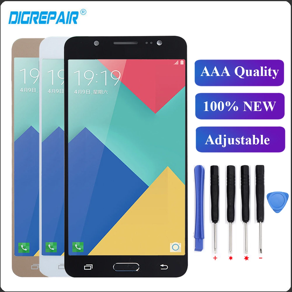 

J510 LCD For Samsung Galaxy J5 2016 J510F J510M J510FN LCD Display Touch Screen Digitizer J510F Screen Assembly A5 2016 LCD
