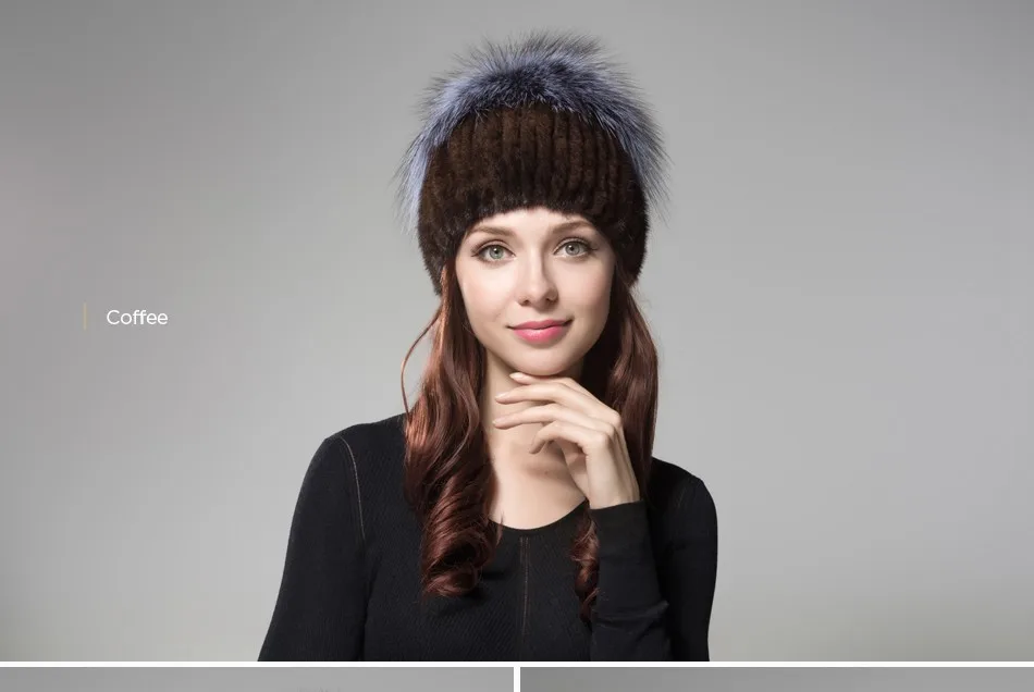 fur winter hats for women PCM024 (21)