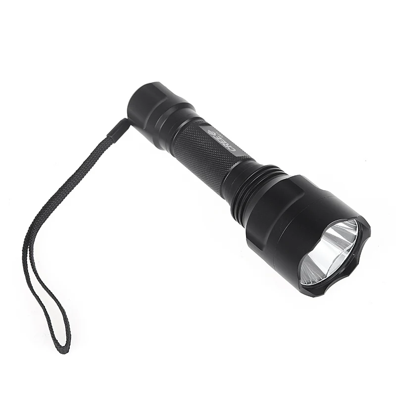 TrustFire C8-T6 2000LM CREE XML-T6 5-режимный светодиодный вспышка светильник износостойкий фонарь светильник по 18650 Батарея для самообороны