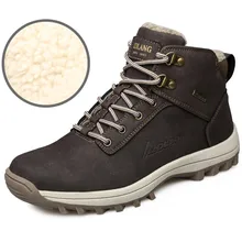 KUYUPP Winter Women Boots Casual Brand Warm Unisex Shoes Ankle Boots Leather Plush Fur Fashion Boots Shoes Y158