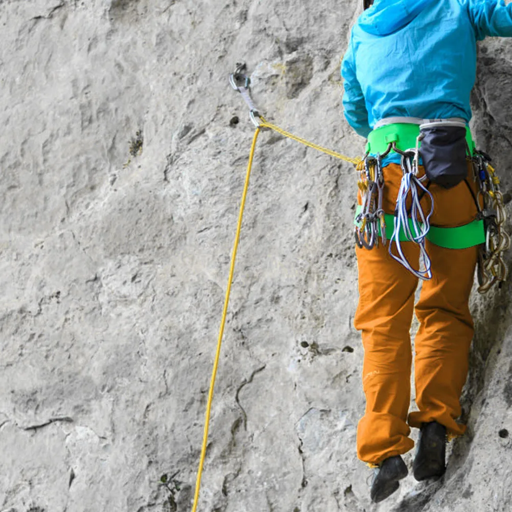 Corda de Escalada Cordão de Rock ao ar Livre de Alta Cabo de Segurança 12mm de Diâmetro Paracord Resistência Camping Caminhadas Escalada Acessório 15m 6 Paracord Corda de Escalada 15M 12mm de