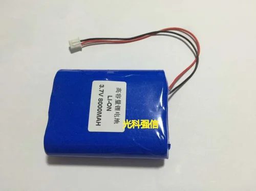 

3.7v li po li-ion batteries lithium polymer battery 3 7 v lipo li ion rechargeable lithium-ion for 18650 8000MAH 3.7V with plug
