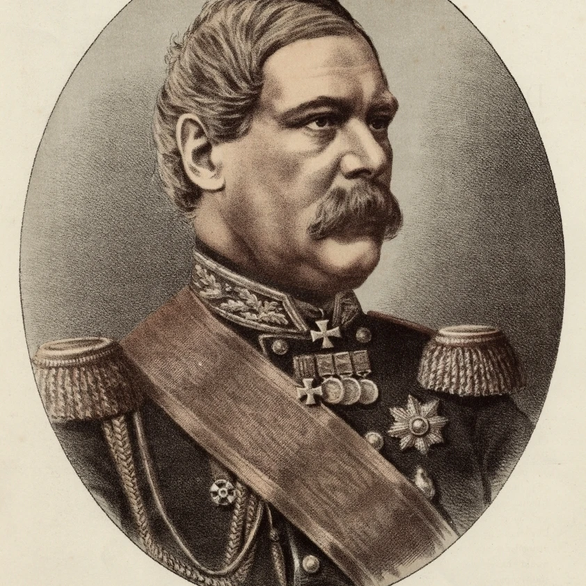 General Francis Edward Todleben  1818-1884. Russian General And Engineer.From A