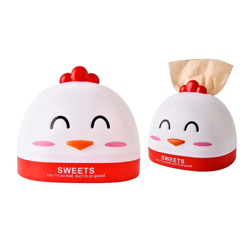 

Cute Chick Desktop Storage Pumping Paper Box Home Company Toilet Paper Box