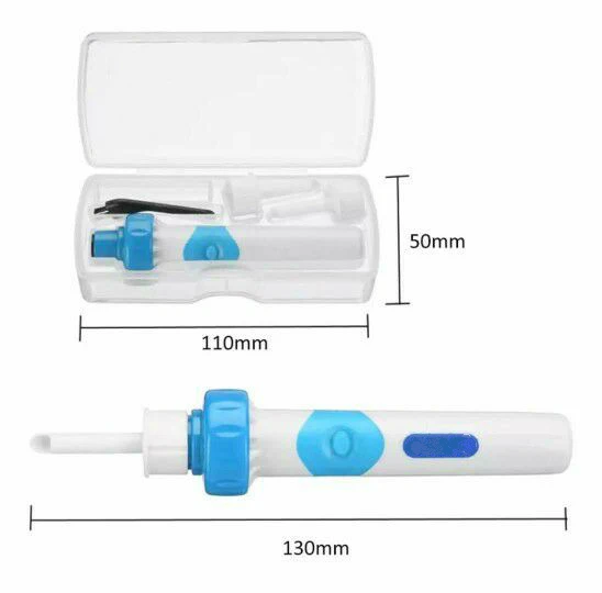 Портативный пылесос для чистки ушей, электронный очиститель для ушей, очистка ушей, инструменты для ухода за ушами