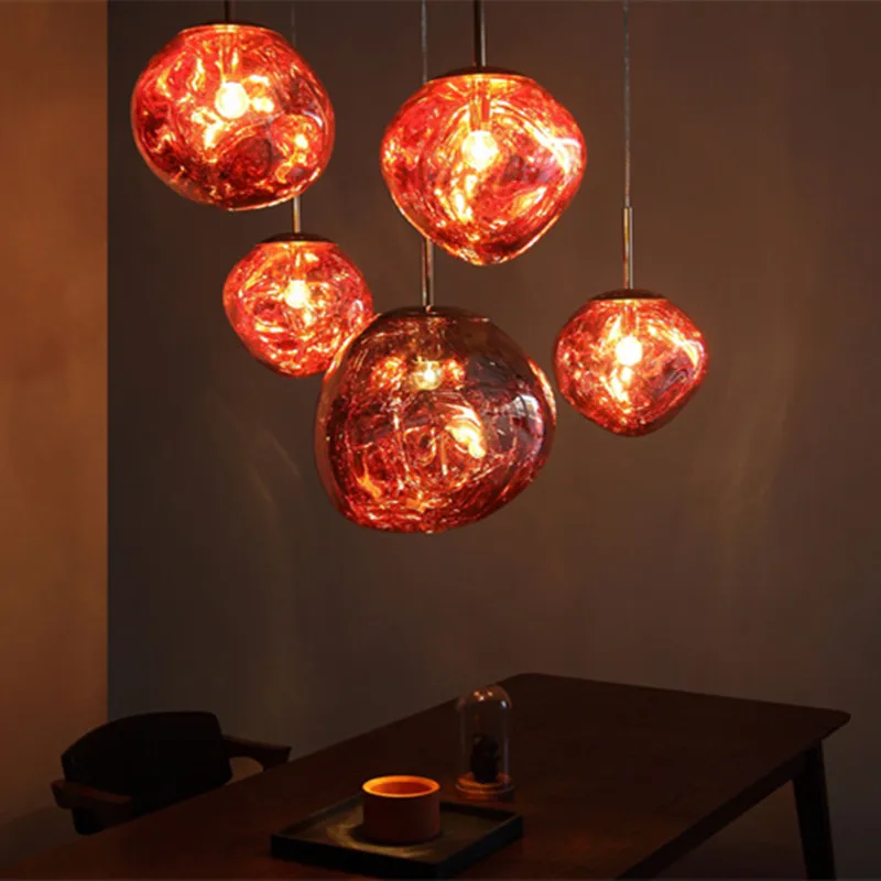 

2018 New Nordic Tom DIXON Lava Melt Acryl Pendant Lights Italy Designer Dining Room Parlor Cafe Hanging Lamps Fixtures