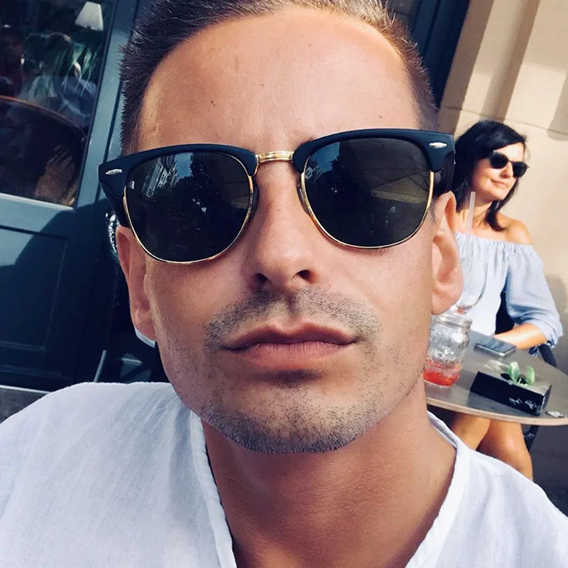 

Classic Sunglasses Men Women Retro Brand Designer High Quality Sun Glasses Female Male Fashion Sunglass UV400 Shades Gafas