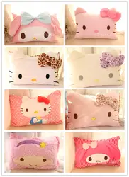 1 шт. 60 см мягкий мультфильм hello kitty cat My Melody the twins star плюшевая наволочка чехол Леди романтический подарок девочка мечта игрушка