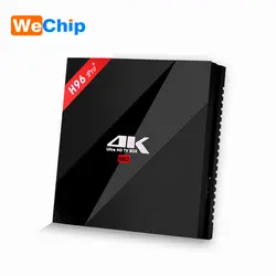 Wechip H96 Pro Plus + Android 7.1.2 ТВ Box Amlogic S912 Восьмиядерный 3g 32G Wi-Fi 1000LAN Bluetooth 4.1PK X96 + i8 Клавиатура Декодер каналов кабельного телевидения