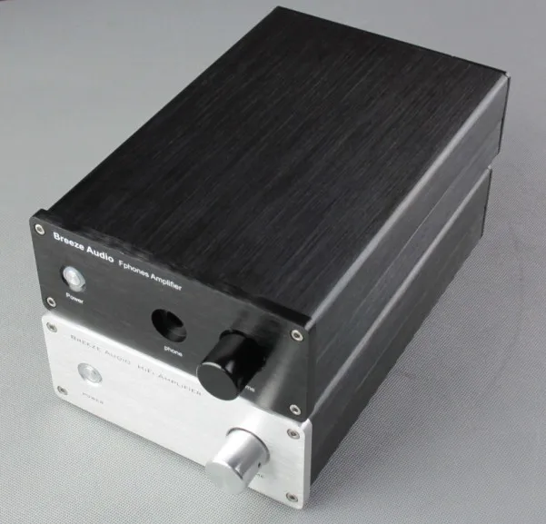  1707 Aluminum amplifier chassis Pre amp chassis AMP case Enclosure headphone amp case PSU Box DIY
