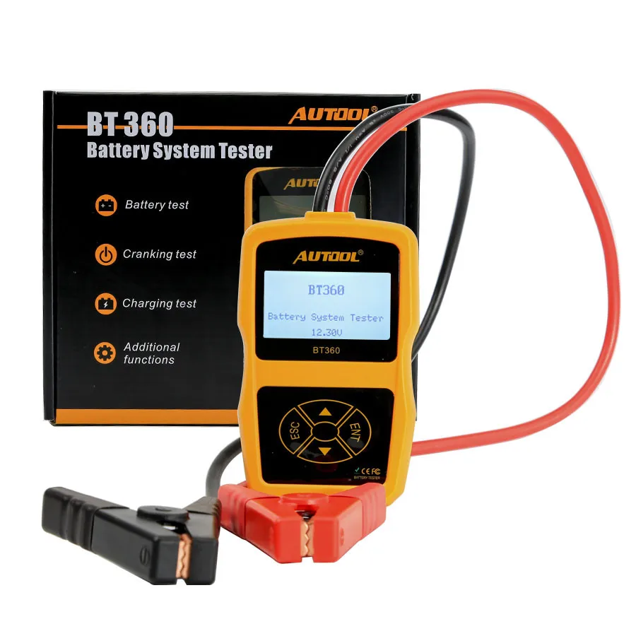 Original Battery Tester BT360 with Portable Design AUTOOL on Aliexpress