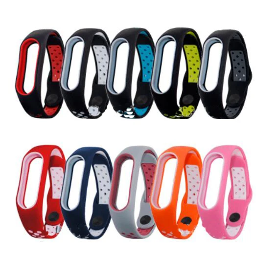 

Hot sale Bracelet for Xiaomi Miband 3 4 Mi Band 3 Sport Strap Watch Silicone Wrist Strap For Miband 3 Bracelet Strap