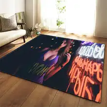 Современный Модный чехол для девочек ковёр для гостиной для мальчиков, для девочек в спальню декоративный коврик мягкий фланелевый прикроватный чайный столик место коврики ковер