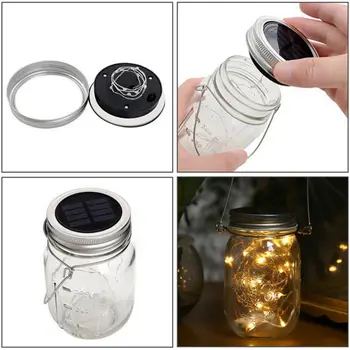 

2m Solar Fairy Lights Lamp Cover Xmas Outdoor Novelty Garden Decor
