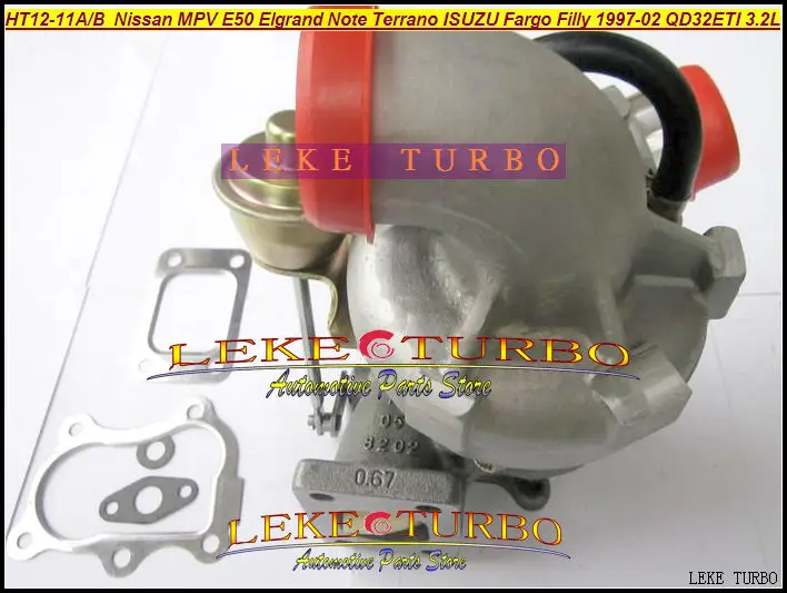 HT12 11A 14411 1W400 144111W400 Turbo для Nissan MPV E50 Elgrand Note Terrano ISUZU Fargo Filly 1997 QD32ETI 3.2L|turbo turbo turbo|turbo