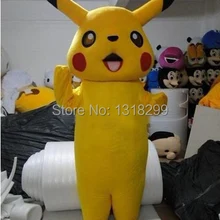 Талисман Пикачу талисмана нарядное платье Пользовательские праздничный карнавальный костюм тема Mascotte карнавальный костюм комплекты