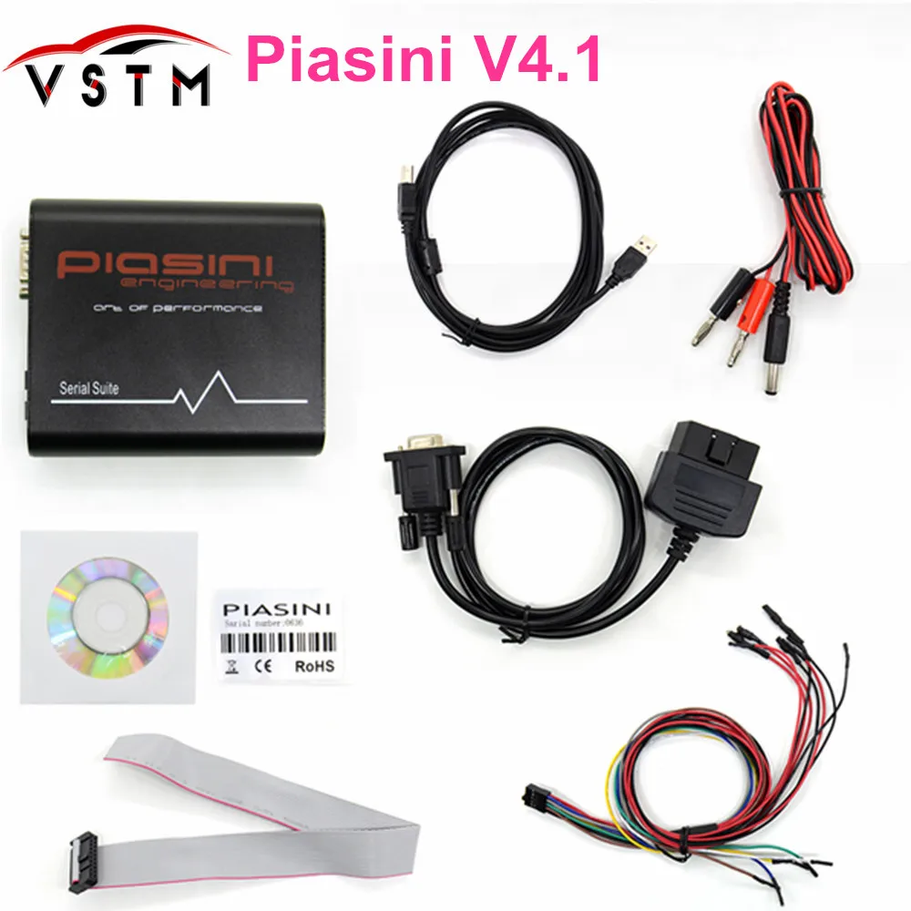 Piasini Engineering Serial Suite V4.1(JTAG BDM K line L RS232 CAN BUS) Универсальный Автомобильный ECU