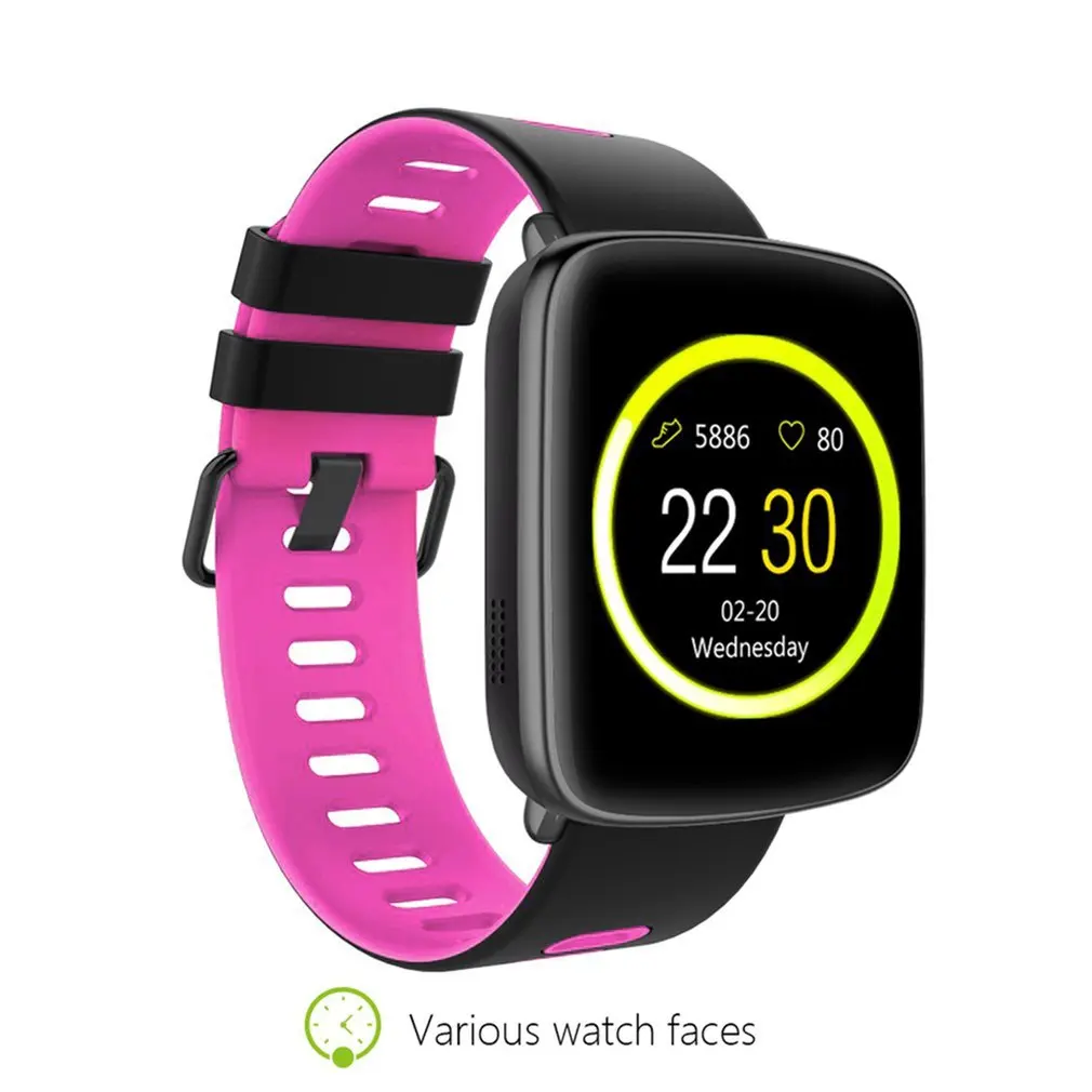 

GV68 Smart Watch Waterproof Ip68 Heart Rate Monitor with Replaceable Strap for Android and IOS Bluetooth Smartwatch