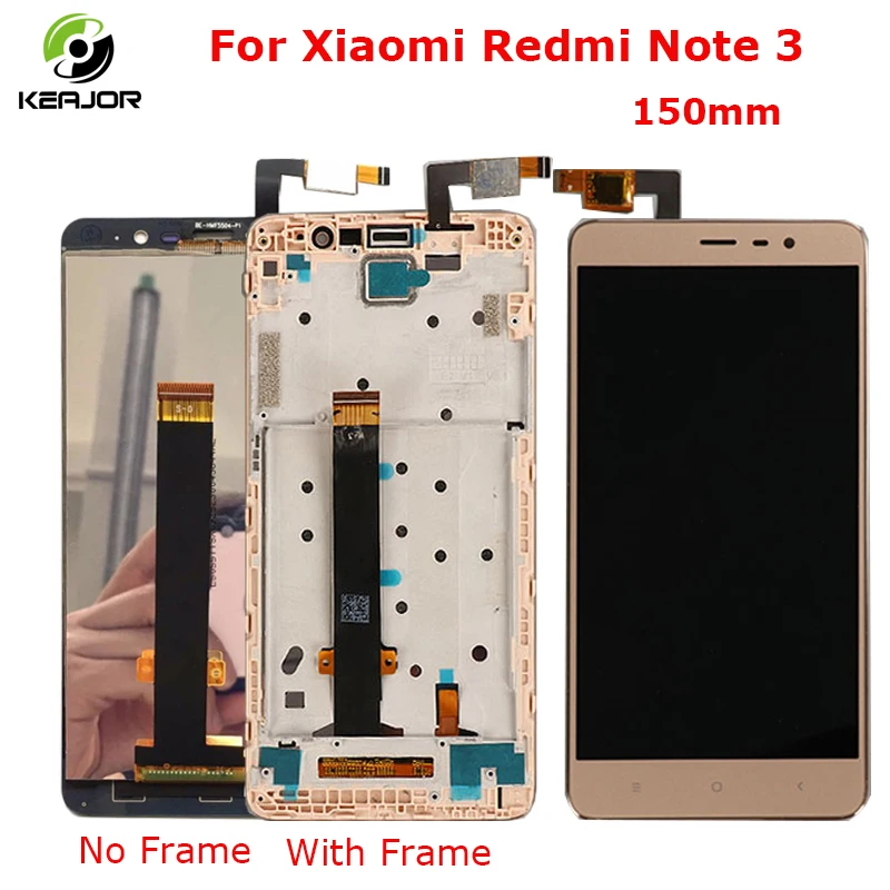 Экран для Xiaomi Redmi Note 3 Pro ЖК-дисплей кодирующий преобразователь сенсорного экрана