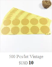 Kraft em Branco Adesivo de Vedação Pacote de Presente Etiqueta de Papel Lote Nova Cor Branca Design Quadrado Faça Você Mesmo Adesivos 1000 Pçs - 7 quadrado kraft em branco adesivo de vedação