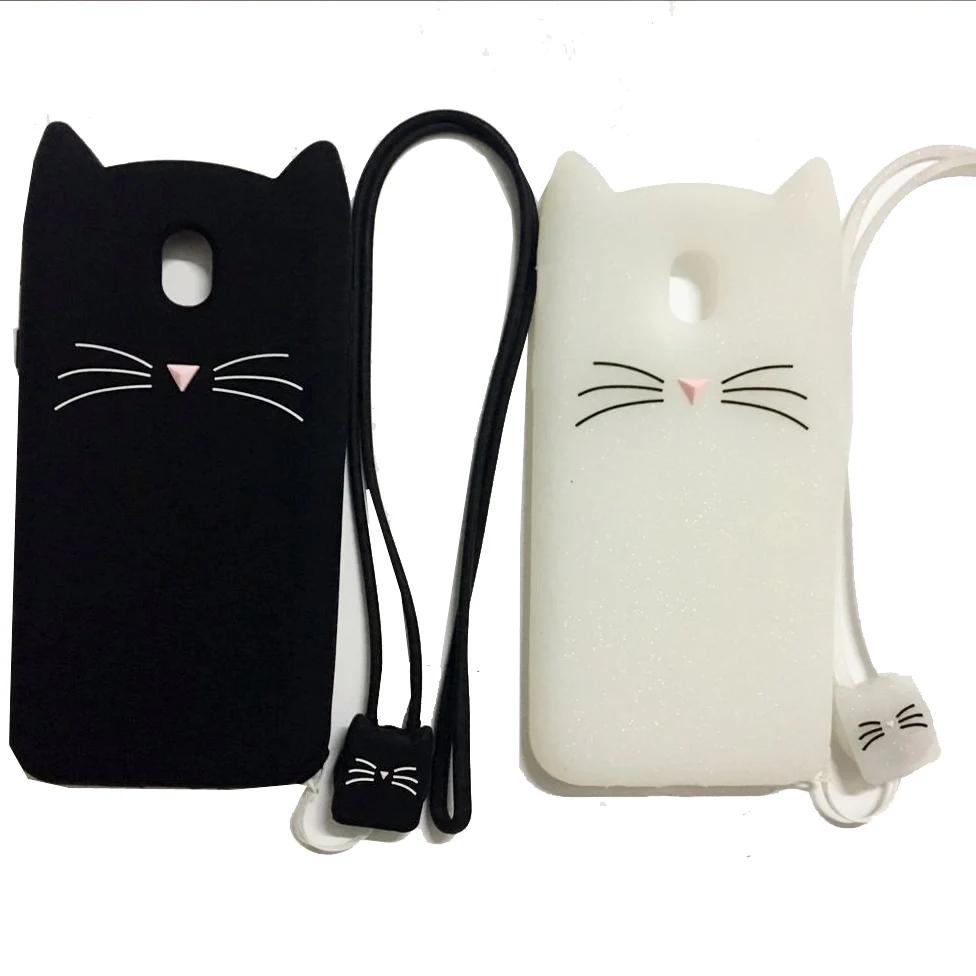 

Case for samsung J3 J5 J7 Pro 2017 3d beard cat Design Soft silicon Phone bag Cover for Samsung J330 J530 J730 J3Pro J5Pro J7Pro
