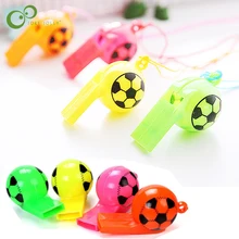 5 шт./партия Футбол заправка Cheer свисток Чирлидинг игрушки для детей Детские вечерние шумы свисток LYQ
