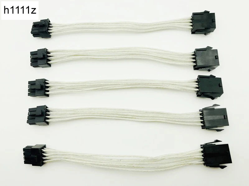 5 шт. PCI Express 8Pin удлинитель до CPU графическая карта питания кабель провод 18AWG 20 см