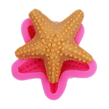 

Starfish Silicone Soap mold 3D Animal Molds Silicone handmade mould DIY Craft molds S633