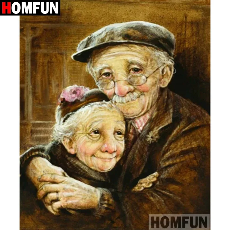 HOMFUN 5D DIY Diamond Painting Full Square/Round Drill \