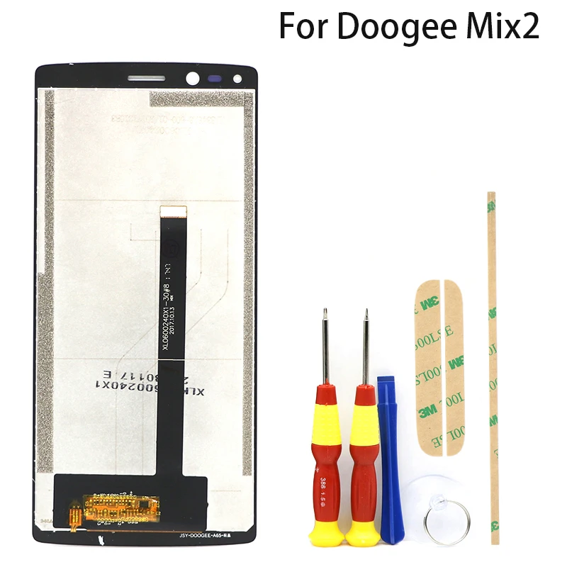 Для Doogee Mix 2 lcd дисплей и сенсорный экран 5,99 дюймов Для Doogee Mix 2 Аксессуары для мобильных телефонов с инструментами