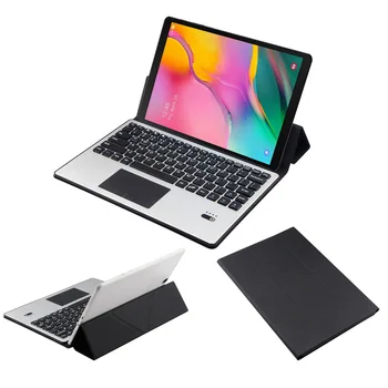 

For Samsung Galaxy Tab S5e 10.5 T720 T725 PU Leather Protective Case Stand Cover+Detachable Aluminum Bluetooth Touchpad Keyboard