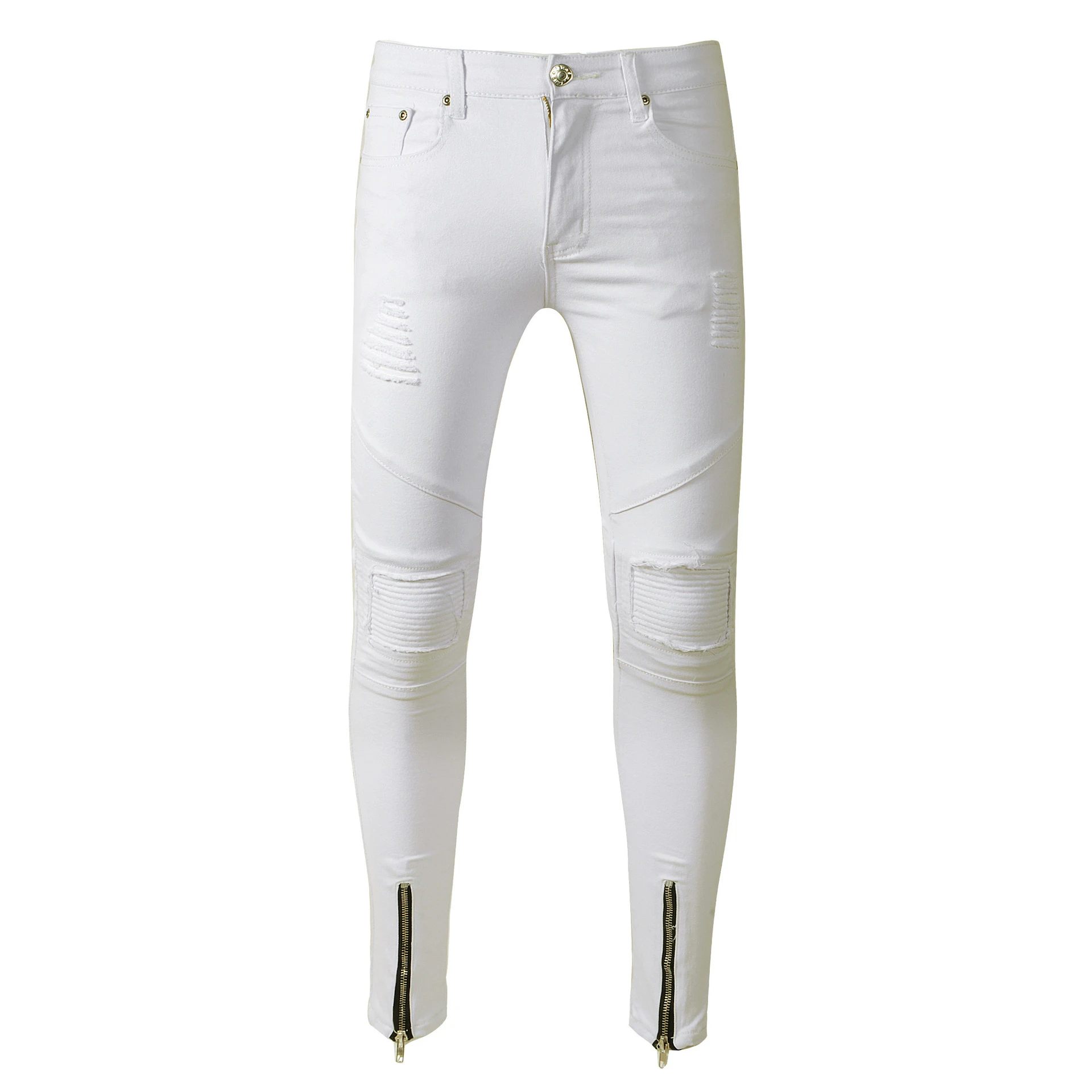 white knee ripped jeans mens