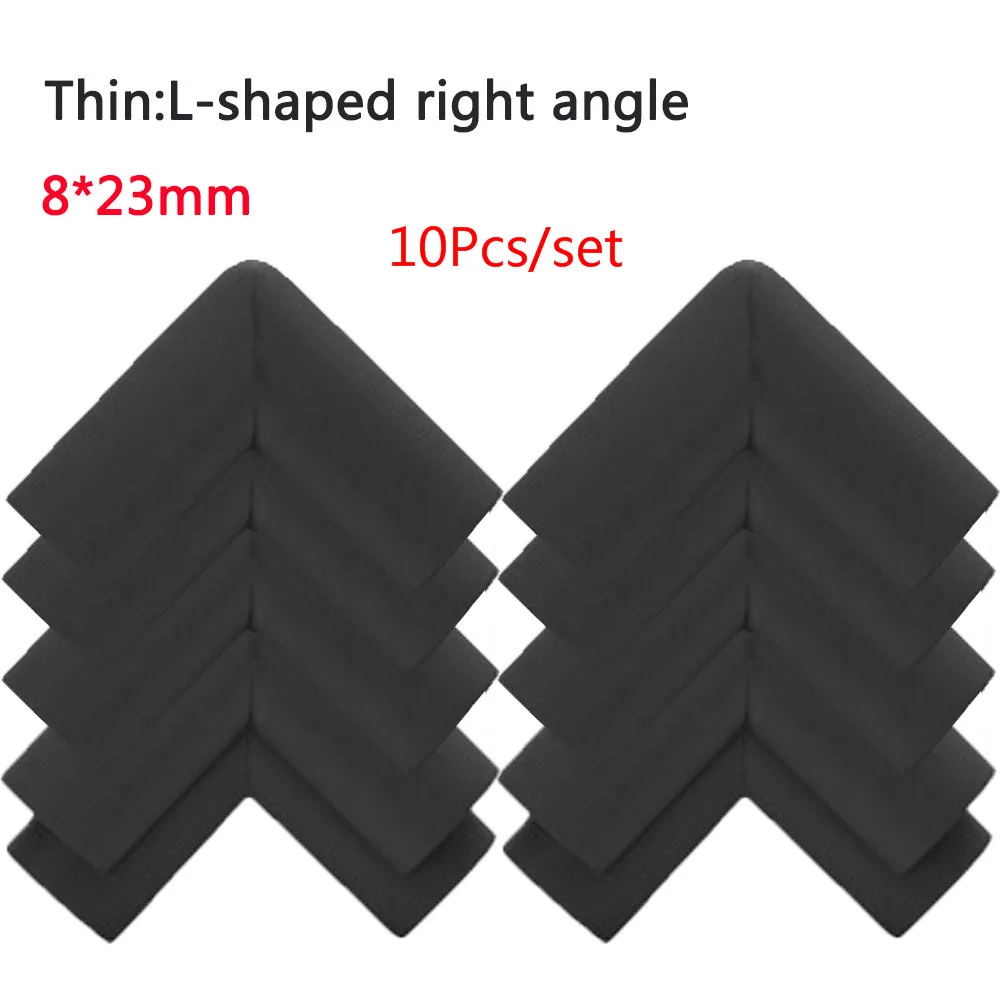 2 м детская Защитная угловая защитная полоса для стола защитная полоса для края детская безопасная защитная лента уголки для мебели защита углов - Цвет: Thin-L shaped