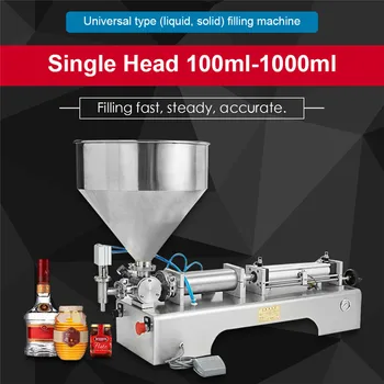 

High Quality Automatic Paste Filling Machine Liquid Filling Machine Oil Water Juice Honey Soap Cream Paste Filler