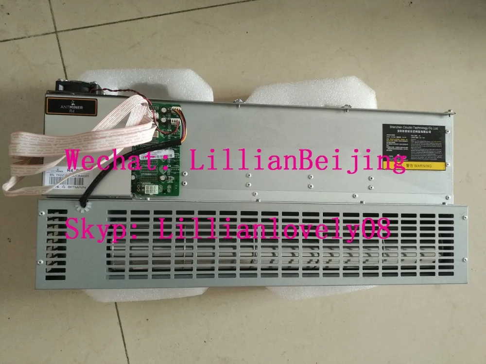 Б/у AntMiner R4 8T ASIC Майнер для биткойнов BCH BCC BTC Mining miner bitmain R4 8Th/s