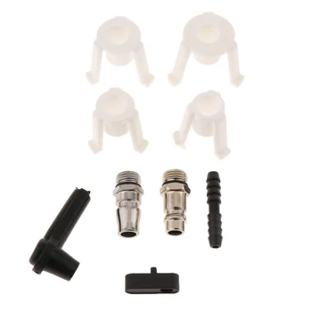 

Air Brake Bleeder Kit Pneumatic Clutch Vacuum Hydraulic Fluid Fill Bottle