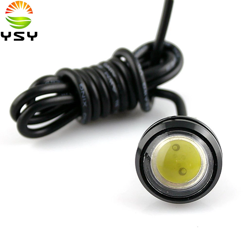 

10Pcs Car Styling Light 18mm Eagle Eye Led Car Lights DRL Daytime Running Light 12V 9W Fog Tail lamp Waterproof Reverse Lamp