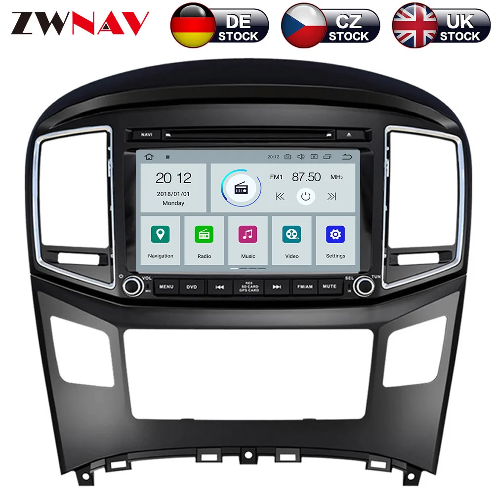 Discount ZWNAV Android 9.0 4+32GB Car DVD Player For HYUNDAI H1 2016-2018 Radio Ibiza GPS map Navigation with Mirroring link RDS PX5 FM 0 Discount ZWNAV Android 9.0 4+32GB Car DVD Player For HYUNDAI H1 2016-2018 Radio Ibiza GPS map Navigation with Mirroring link RDS PX5 FM 0