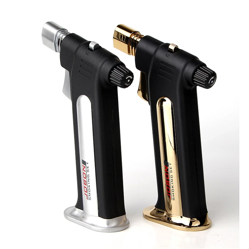 Free shipping Butane gas 1300 torch lighter Gift box pack BBQ weld gun