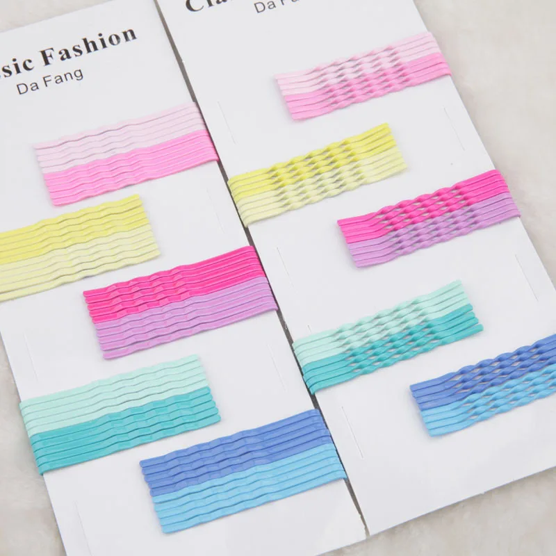 

Girl Candy Color Cartoon Hairpin Wave Barrette Spiral Side Clip Bobby Pin Hair Pins Wedding Hair Jewelry for Girls Accessories