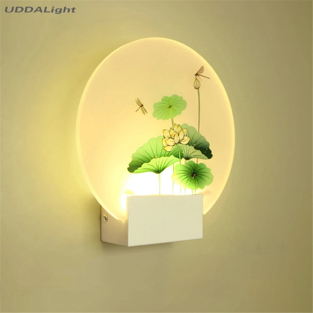 

bed lamp wall 5w acrylic wall lamps nordic 8w Color temperature adjustable