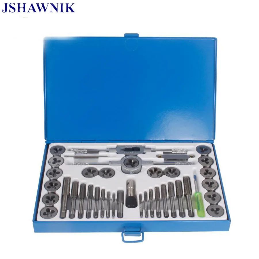 Screw Thread Metric Plugs Taps and Die set wrench set hand tool kitsin