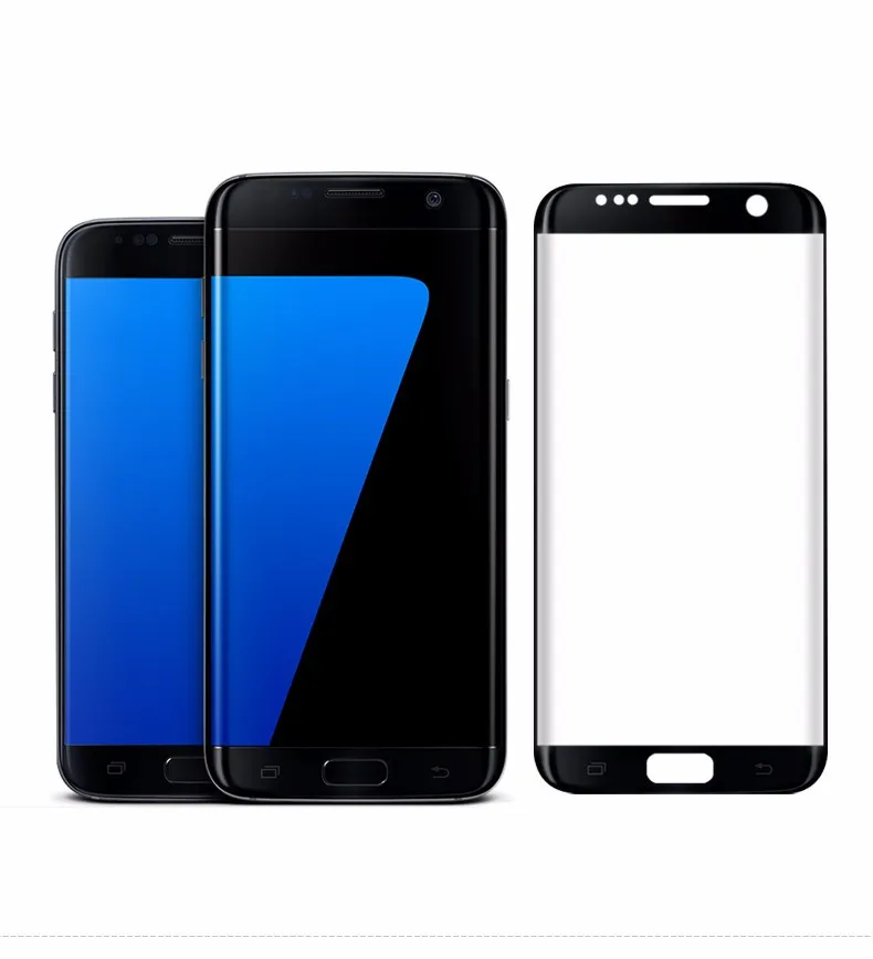 0 26mm 3d full size curved premium tempered glass screen protector galaxy s7 size