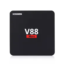 SCISHION V88 Mars TV Box Android 7.1 RK3229 Quad-core 1GB RAM 8GB ROM 2.4GHz WiFi Set Top Boxs 4K Media Player HDMI 2.0 TF Input