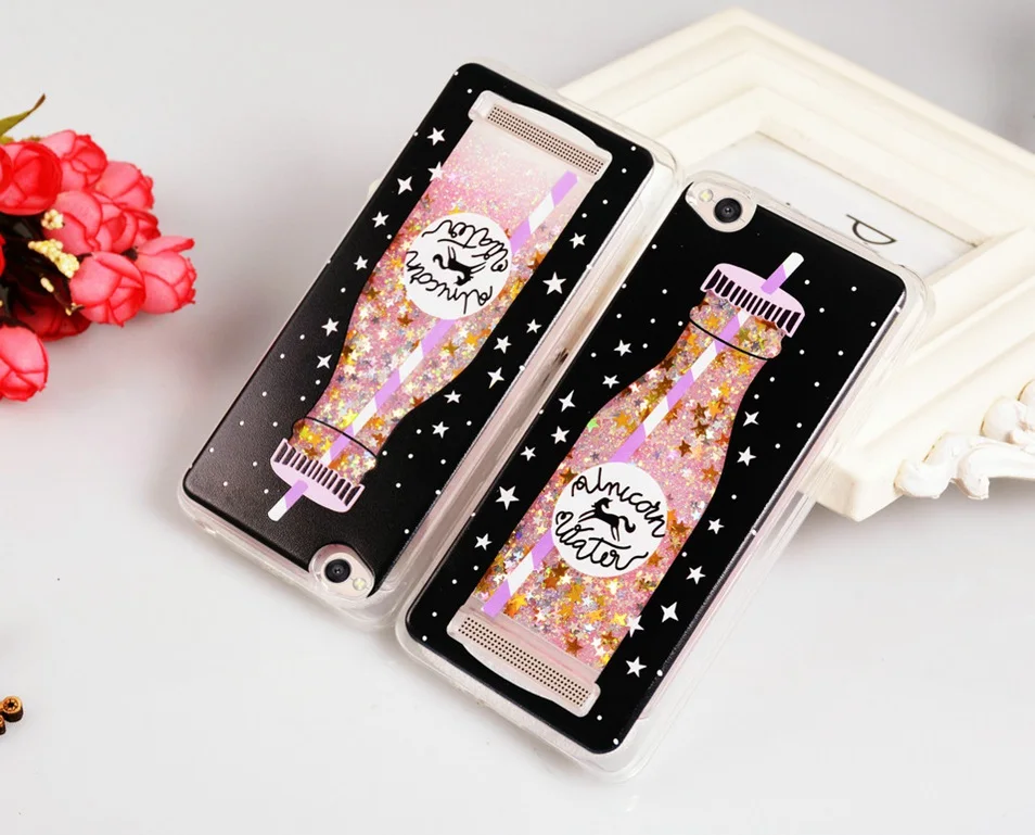 Icoque Liquid Luxury Cases For Xiaomi Redmi 4A Case Glitter Xaomi Redmi4a Cover Cute Soft silicone TPU Xiomi Redmi 4A Fitted Case (4)