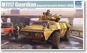Модель Trumpeter масштаб 1/35 модель 01541 M1117 Guardian 4X4 бронированный патрульный автомобиль